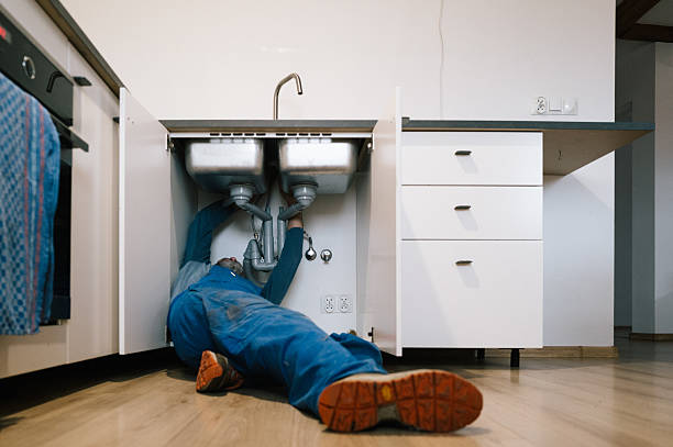 Professional Drain Cleaning technician working in Torrington, CT